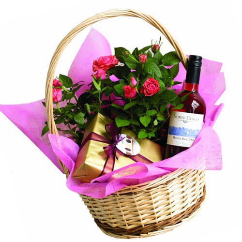 Подарочная корзина "Для милых дам"